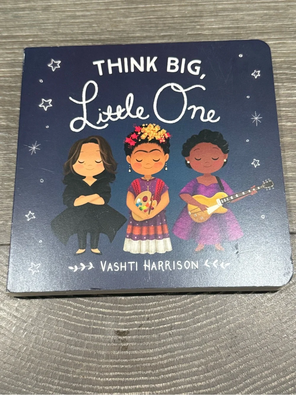Think Big, Little One Board Book by Vashti Harrison